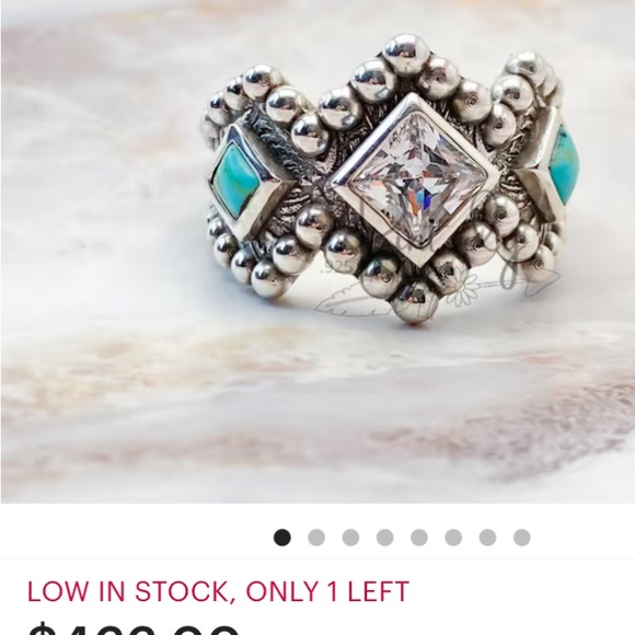 LADIES WESTERN/AZTEC RING - Picture 7 of 9